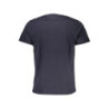 GIAN MARCO VENTURI MEN'S SHORT SLEEVED T-SHIRT BLUE
