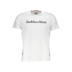 GIAN MARCO VENTURI MEN'S SHORT SLEEVE T-SHIRT WHITE