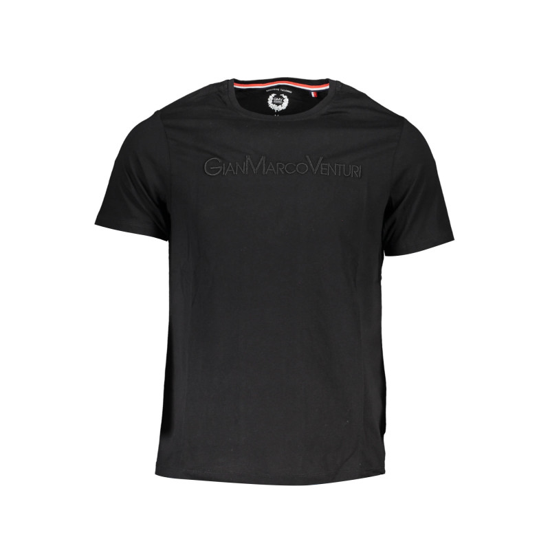 GIAN MARCO VENTURI T-SHIRT MANCHES COURTES HOMME NOIR