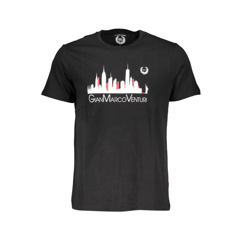 GIAN MARCO VENTURI T-SHIRT MANCHES COURTES HOMME NOIR