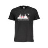 GIAN MARCO VENTURI T-SHIRT MANCHES COURTES HOMME NOIR