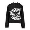 CAVALLI CLASS SWEAT-SHIRT NOIR SANS ZIP