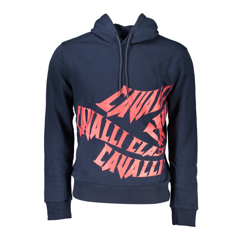 CAVALLI CLASS SWEAT SANS ZIP HOMME BLEU