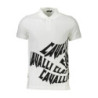 CAVALLI CLASS POLO MANCHES COURTES HOMME BLANC