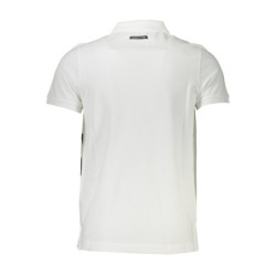 CAVALLI CLASS POLO MANCHES COURTES HOMME BLANC