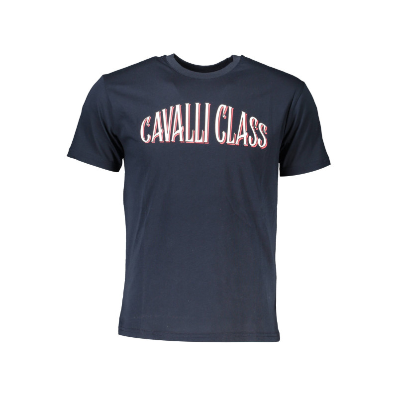 CAVALLI CLASS T-SHIRT MANCHES COURTES HOMME BLEU