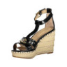 RALPH LAUREN CHAUSSURE SANDALE FEMME NOIR