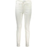 CALVIN KLEIN JEANS EN DENIM POUR FEMME BLANC