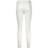 CALVIN KLEIN JEANS EN DENIM POUR FEMME BLANC