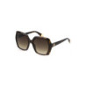 FURLA WOMEN'S BROWN SUNGLASSES