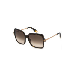 FURLA WOMEN'S BROWN SUNGLASSES