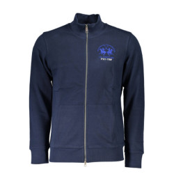 SWEAT-SHIRT ZIPPÉ HOMME LA MARTINA BLEU