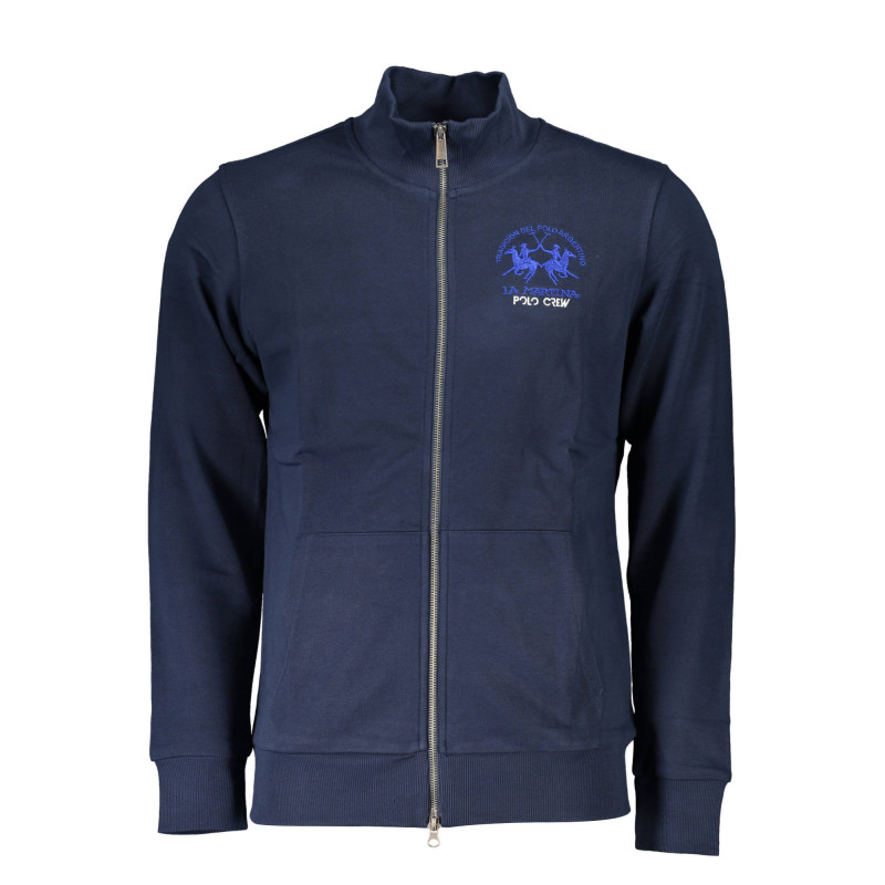 SWEAT-SHIRT ZIPPÉ HOMME LA MARTINA BLEU