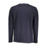 HUGO BOSS MEN'S LONG SLEEVED T-SHIRT BLUE