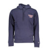 TOMMY HILFIGER MAN BLUE SWEATSHIRT WITHOUT ZIP