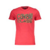 CAVALLI CLASS T-SHIRT MANCHES COURTES HOMME ROUGE