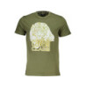 CAVALLI CLASS T-SHIRT MANCHES COURTES HOMME VERT