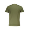 CAVALLI CLASS T-SHIRT MANCHES COURTES HOMME VERT