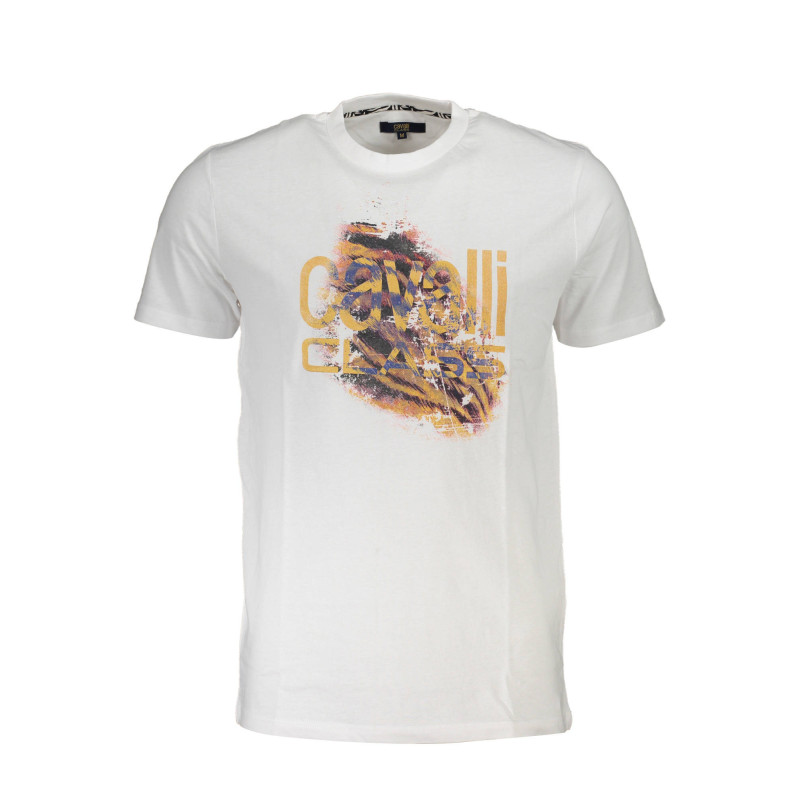 CAVALLI CLASS T-SHIRT MANCHES COURTES HOMME BLANC