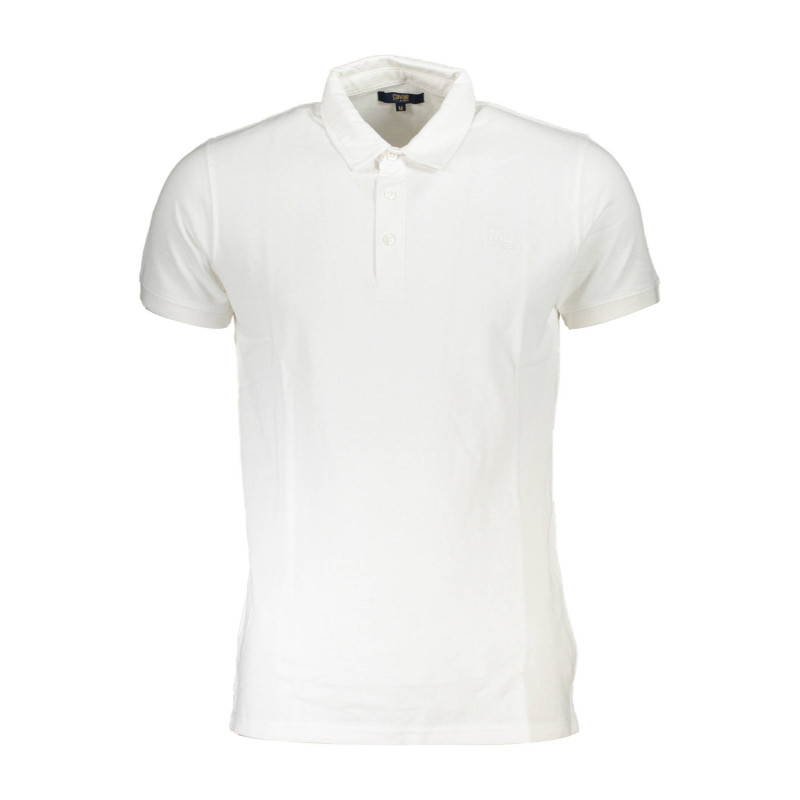 CAVALLI CLASS POLO MANCHES COURTES HOMME BLANC
