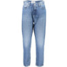CALVIN KLEIN JEANS EN DENIM POUR FEMME BLEU CLAIR