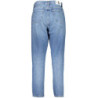 CALVIN KLEIN JEANS EN DENIM POUR FEMME BLEU CLAIR