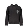 SWEAT-SHIRT ZIPPÉ NOIR HOMME TOMMY HILFIGER