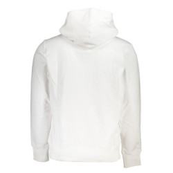 SWEAT-SHIRT SANS FERMETURE ÉCLAIR BLANC CALVIN KLEIN POUR HOMMES