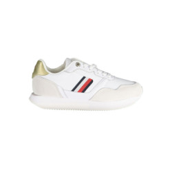 CHAUSSURES DE SPORT POUR FEMMES TOMMY HILFIGER BLANCHES