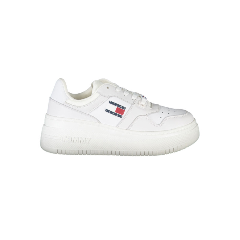TOMMY HILFIGER WHITE WOMEN'S SPORTS SHOES