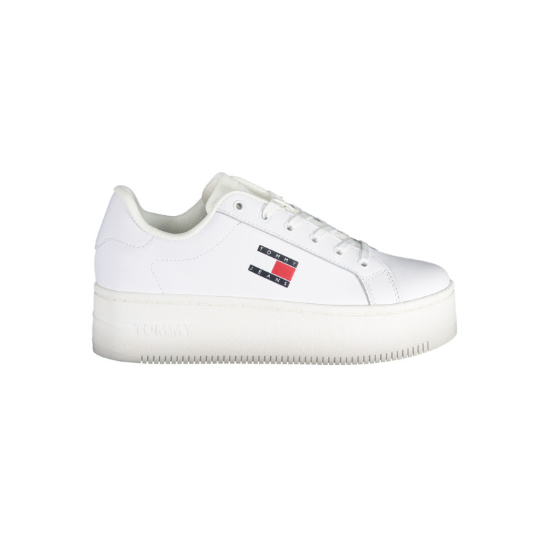 CHAUSSURES DE SPORT POUR FEMMES TOMMY HILFIGER BLANCHES