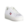 TOMMY HILFIGER WHITE WOMEN'S SPORTS SHOES
