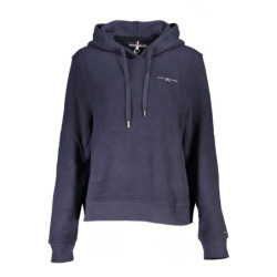 TOMMY HILFIGER WOMEN'S BLUE ZIPLESS SWEATSHIRT