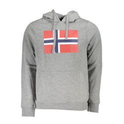 NORWAY 1963 MEN'S GRAY ZIPLESS SWEATSHIRT
