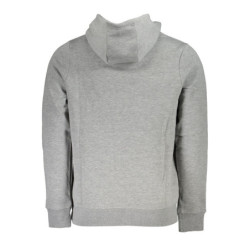 NORVÈGE 1963 SWEAT-SHIRT SANS FERMETURE ÉCLAIR GRIS POUR HOMMES