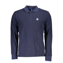 NORTH SAILS POLO MANCHES LONGUES HOMME BLEU