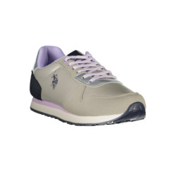 POLO AMÉRICAIN ASSN. CHAUSSURES DE SPORT POUR FEMMES ARGENTÉES
