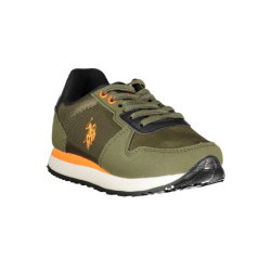 POLO AMÉRICAIN ASSN. CHAUSSURES DE SPORT VERTES POUR ENFANTS