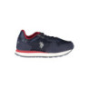POLO AMÉRICAIN ASSN. CHAUSSURES DE SPORT BLEUES POUR ENFANTS