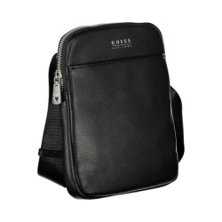 SAC BANDOULIÈRE NOIR POUR HOMMES GUESS JEANS