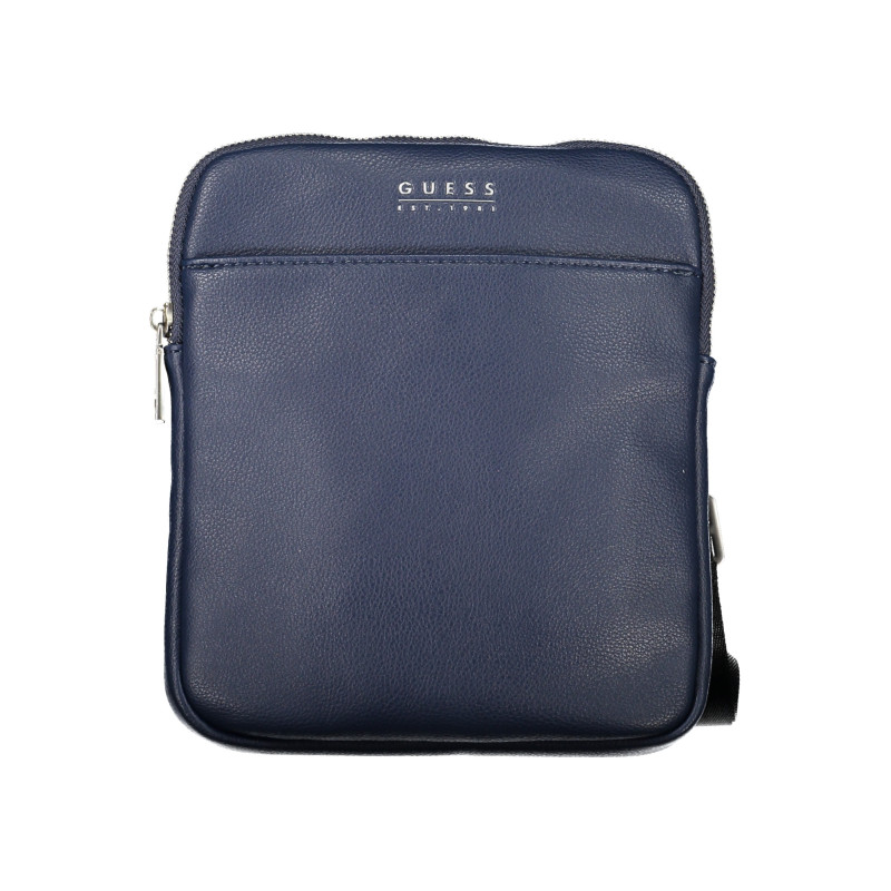 SAC À BANDOULIÈRE BLEU POUR HOMMES GUESS JEANS