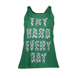 SILVIAN HEACH GREEN WOMEN'S TANK TOP