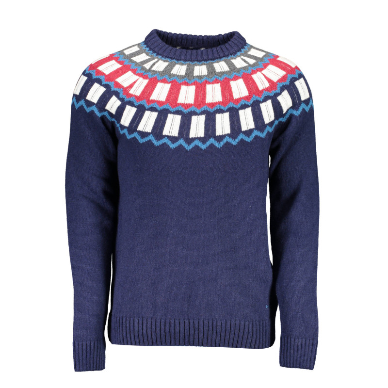 PULL GANT HOMME BLEU