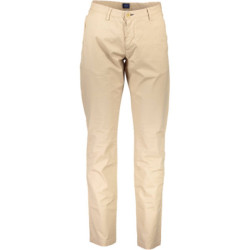 GANT BEIGE MEN'S TROUSERS