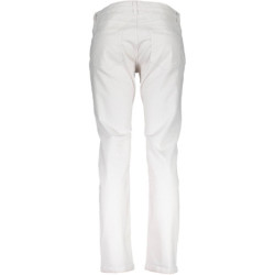 GANT WHITE WOMEN'S TROUSERS