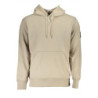 SWEAT-SHIRT SANS FERMETURE ÉCLAIR BEIGE CALVIN KLEIN POUR HOMMES