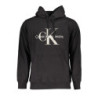 SWEAT-SHIRT SANS FERMETURE ÉCLAIR NOIR CALVIN KLEIN POUR HOMMES