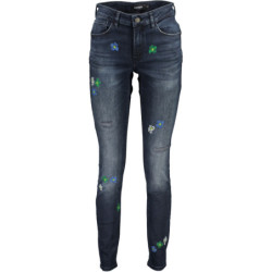 DESIGUAL JEAN EN DENIM FEMME BLEU
