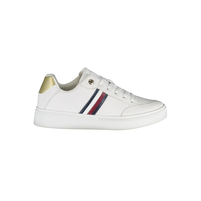 CHAUSSURES DE SPORT POUR FEMMES TOMMY HILFIGER BLANCHES