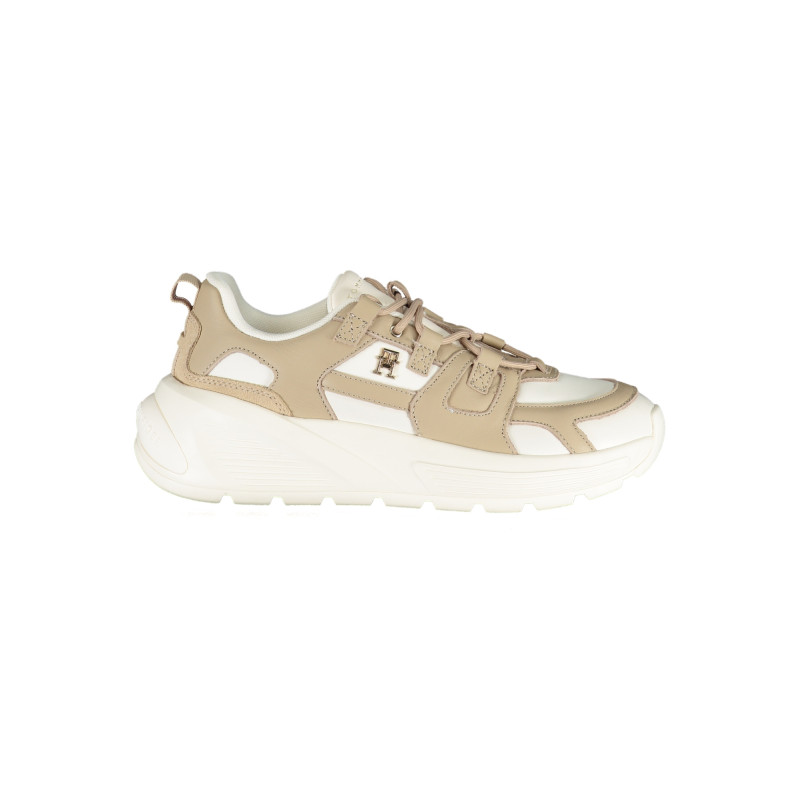 CHAUSSURES DE SPORT POUR FEMMES TOMMY HILFIGER BLANCHES